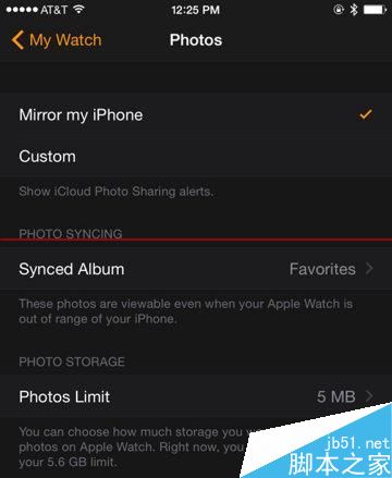 怎么把iPhone上的照片同步到Apple Watch里?
