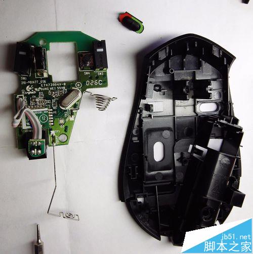 罗技g502滚轮很松该怎么办? 罗技MX280无线鼠标滚轮漂移的拆解维修方法