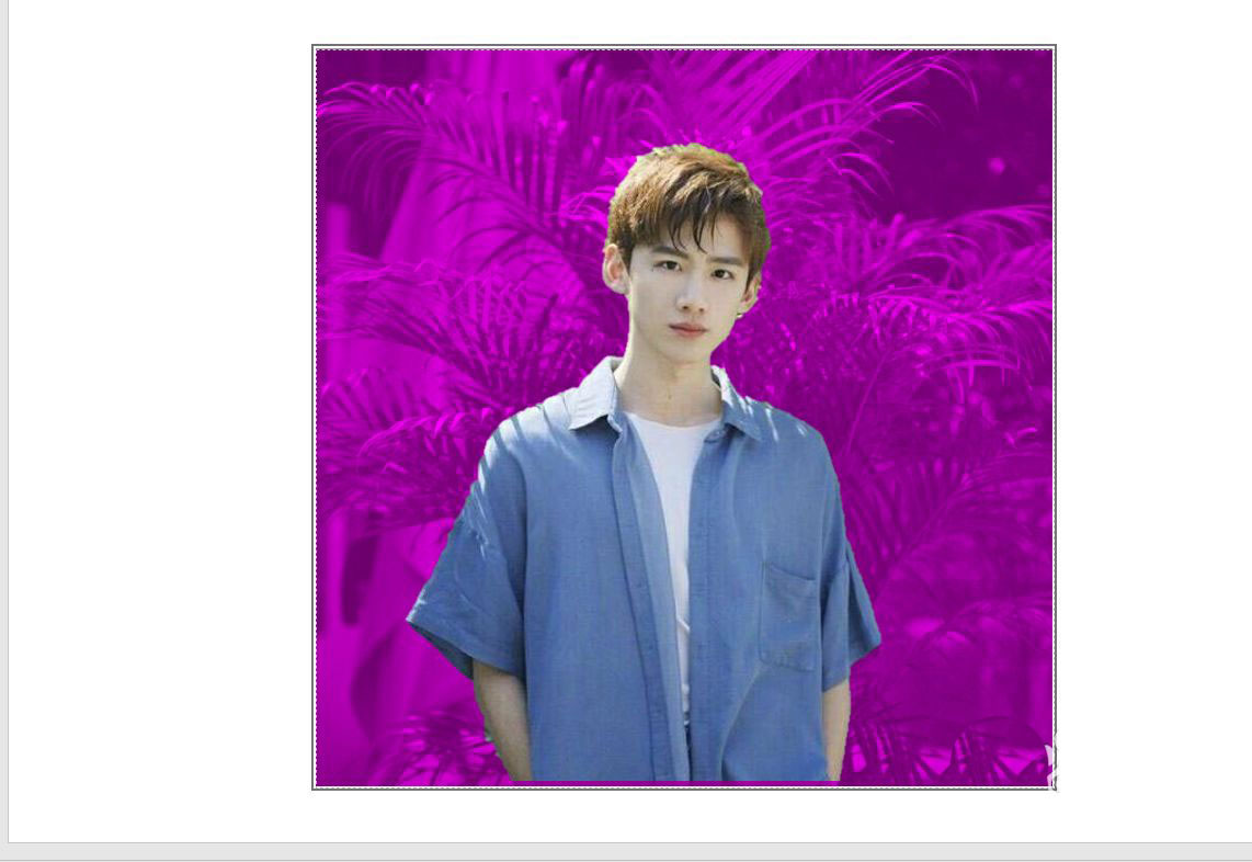 ppt艺术照怎么变成证件照? ppt证件照换背景颜色的技巧