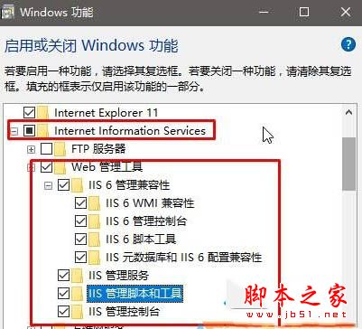 win10系统下如何打开internet(ISS)信息服务