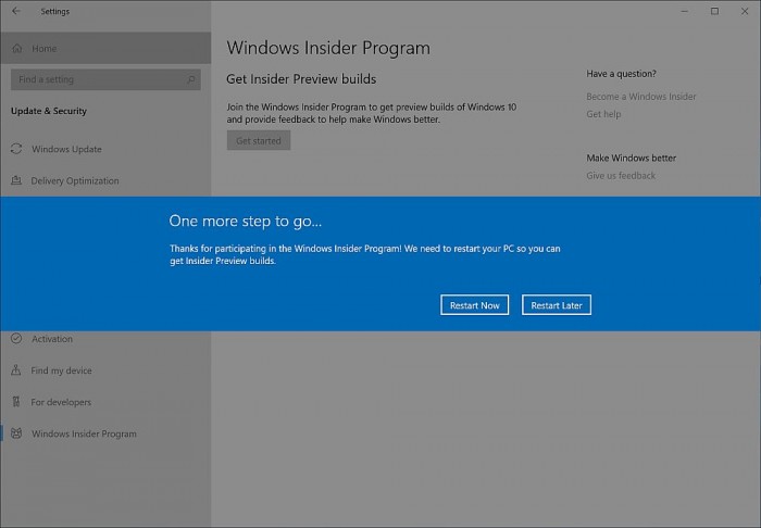 Win10 2004正式命名May 2020 Update 测试进入尾声