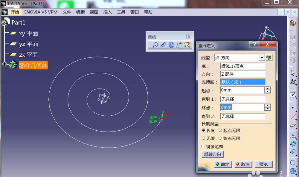 Catia怎么画电阻丝模型?