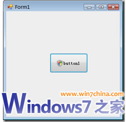 Win7编程：在按钮中加入管理员权限运行盾牌图标教程