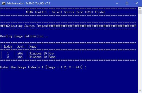 如何使用MSMG Toolkit离线精简Win10系统镜像及安装(含视频教程)