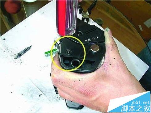 惠普HP 6L激光打印机硒鼓没粉了怎么灌粉?