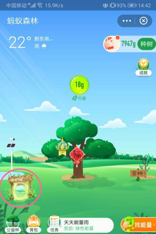 支付宝蚂蚁森林保护地怎么进行巡护?