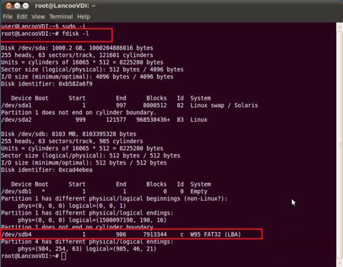 Linux系统中把文件拷贝到U盘的方法