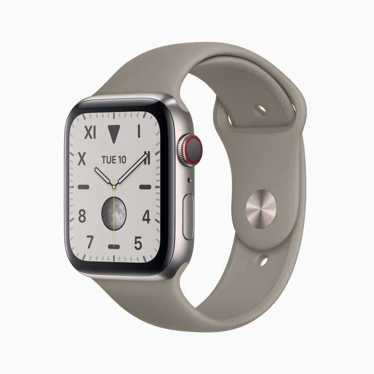 苹果Apple Watch Series 5智能手表真机图赏