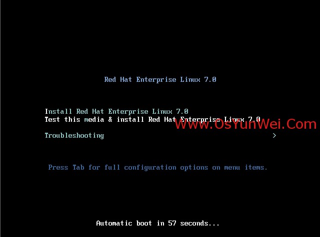 RHEL 7.0系统安装配置图解教程