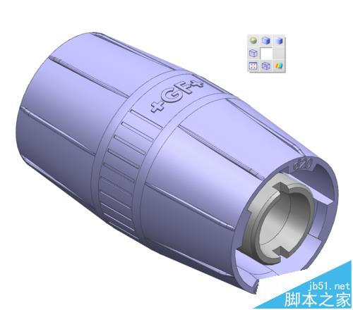UG 9.0中怎么查看三维图内部?