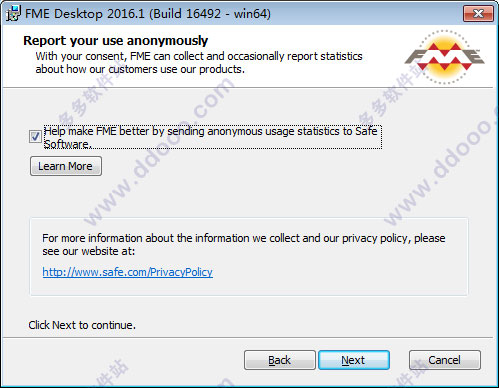 FME Desktop2016汉化破解安装详细图文教程(附汉化包)