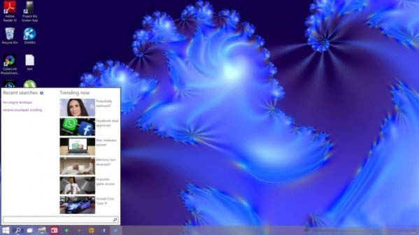 Win10技术预览版的全新搜索体验 新增搜索app功能