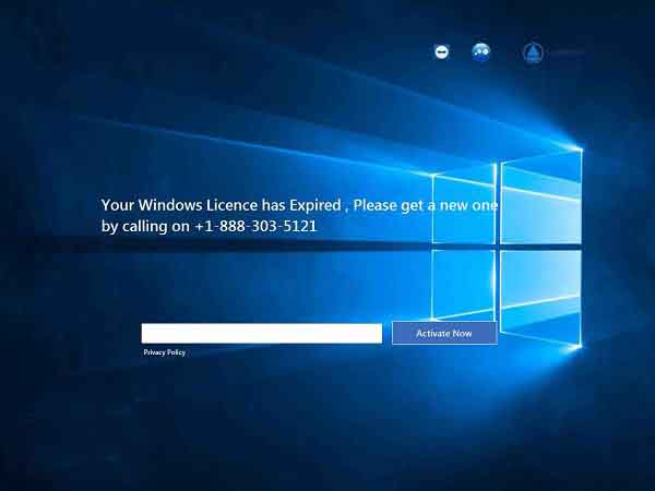 Win10正版授权已过期怎么回事?很可能是锁屏勒索软件在欺骗你