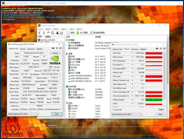 七彩虹iGame RTX2070水冷显卡图解评测