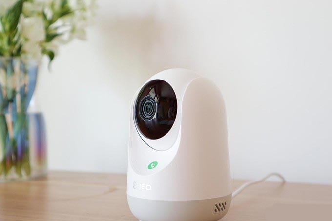 家庭看护设备360云台7P超清版智能摄像机开箱测评