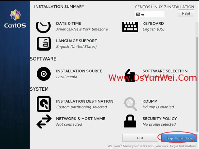 CentOS 7.3.1611 系统安装配置图文教程