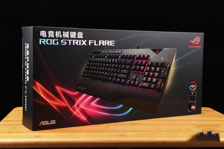 炫酷个性 信仰加成 ROG STRIX FLARE机械键盘详细图文测评