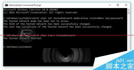 Win10怎么创建临时WiFi热点？ 几条命令帮你搞定