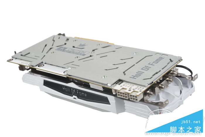 影驰GTX 1060 HOF名人堂显卡性能评测+拆解图