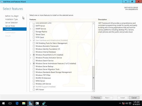 [海量截图+镜像下载]Windows Server 2016第三技术预览版泄露