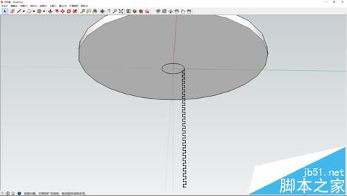 sketchup怎么绘制一个很有创意的桌椅模型?