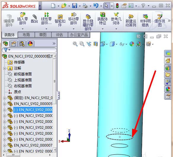 solidworks装怎么隐藏螺纹线? sw隐藏螺纹线的两种方法