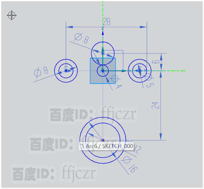 UG12.0怎么创建接双耳零件模型?
