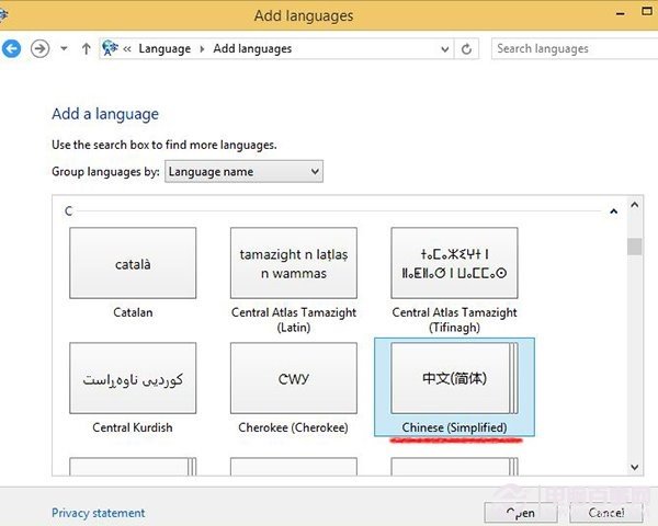 将Win8.1 Update MSDN英文版改回熟悉的中文界面
