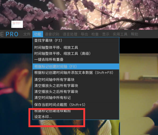 ArcTime Pro视频怎么添加水印? ArcTime加水印的技巧