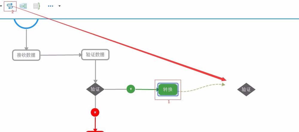 xmind思维导图怎么绘制一个有曲线的流程图?