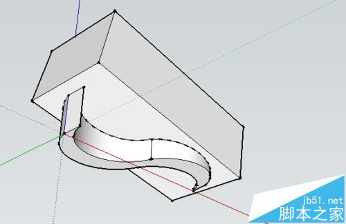 SolidWorks怎么画曲线坡道? SU曲线坡道的绘制教程