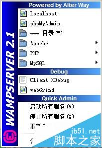 windows环境下安装配置wampserver详细教程