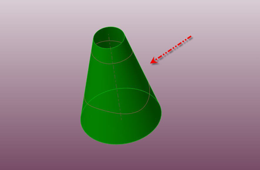Creo怎么获取圆锥曲面? Creo点云拟合圆锥曲面的技巧