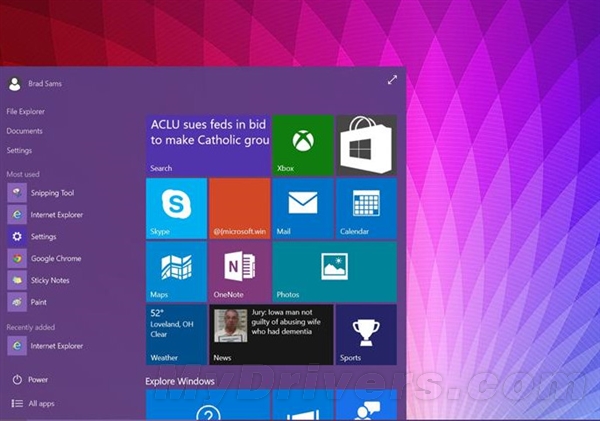 网友升级win10预览版Build 10061：关机按钮变了