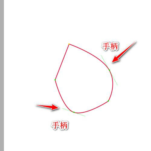 SAI怎么快速调出手柄? SAI调出手柄调整路径的技巧