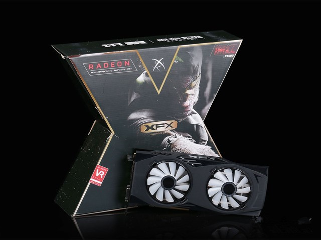XFX讯景RX 580深红显卡全面图解评测及拆解图