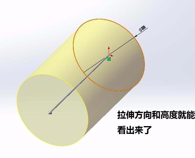 SolidWorks怎么绘制圆柱体? sw画三维图的教程