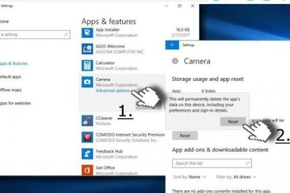 win10使用相机出现0xa00f4271相机错误怎么办?