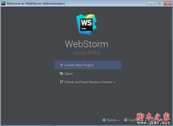WebStorm 2018全新汉化破解及安装激活教程(附注册码)