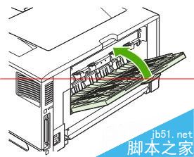 HP5200打印机顶盖内卡纸报错13.20.00的解决办法
