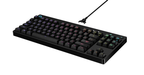 罗技发布G Pro电竞机械键盘:890元/1600万色RGB LED