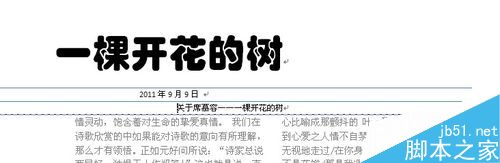 word文档如何排版才能美观大方?