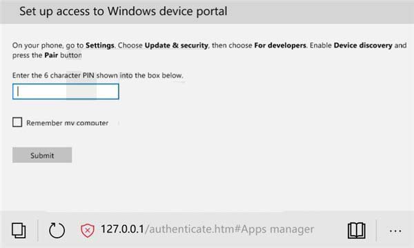 Win10 Mobile借助Edge浏览器查看任务管理器的教程