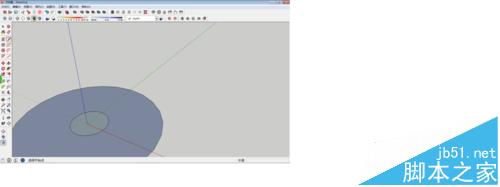 SketchUp2014怎么绘制画旋转楼梯?