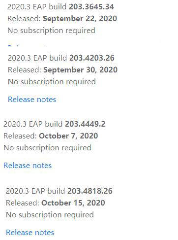 IntelliJ IDEA 2020.3新版发布 不需要激活码了
