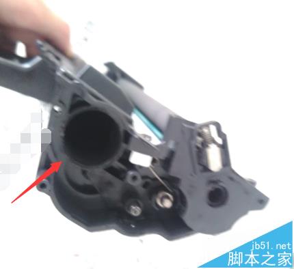 三星4521打印机墨粉用尽怎么硒鼓加墨粉?