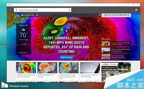 Google搜索应用在Win10正式版系统中怎么使用？