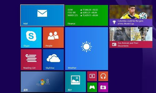 win8如何把天气锁定在metro界面中以便随时随地地查看天气
