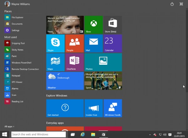 [下载]Win10技术预览版Build 9926下载地址(含中文)