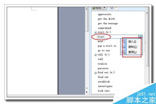 word的英文同义词库如何打开和使用?